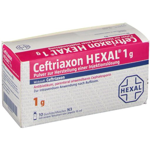 ceftriaxon injectie