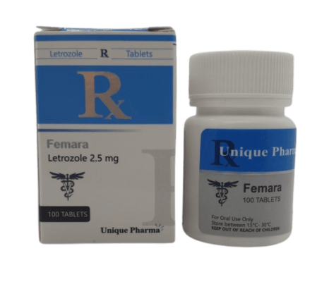 Letrozole ( Femara ) - 100x2.5mg - Unique Pharma