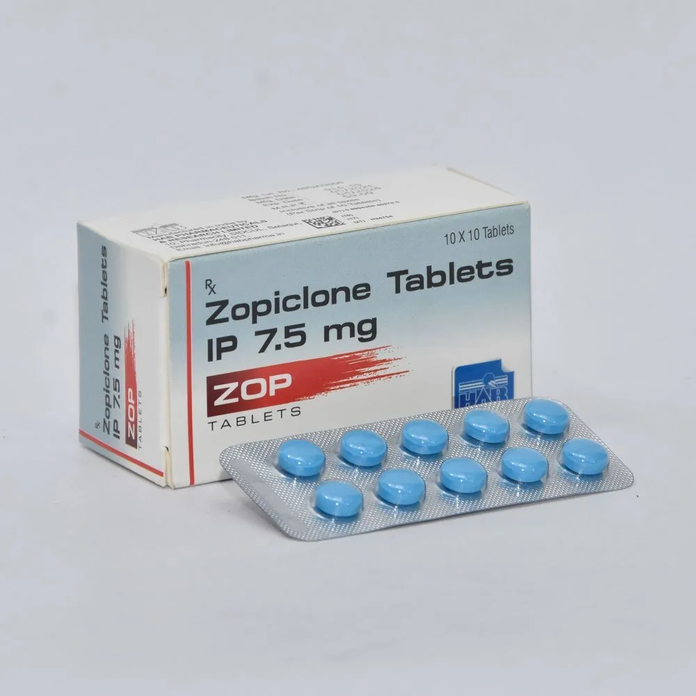 Zopiclone - 7.5mg - 3 strips (30 tabletten)